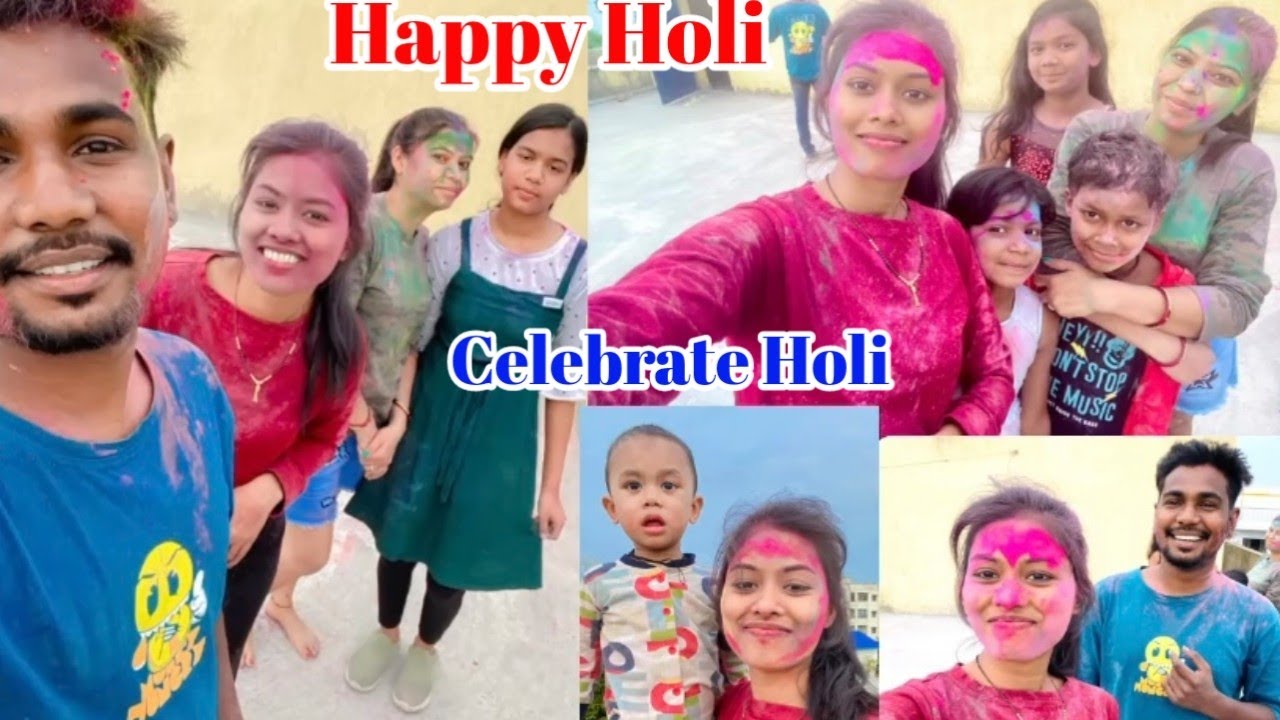 Happy Holi || Celebrate Holi Festival ||
