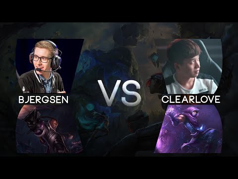 1vs1 | Bjergsen vs Clearlove | Malzahar vs Lucian | All-Star 2015 | ArTiiK