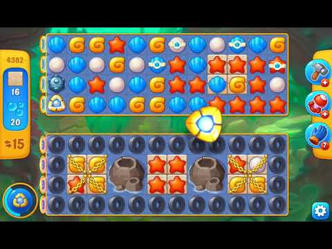 Fishdom 2021 - Level 4382   #Playrix #Fishdom #gaming