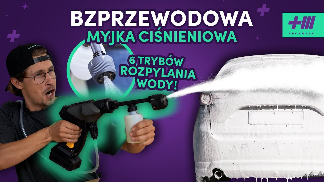 Myjka ciśnieniowa HOTO (bezprzewodowa)