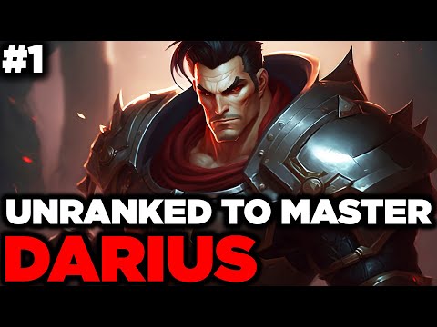 Unranked to Master #1 - Season 13 Darius Gameplay - Best Darius Builds - Darius Gameplay Guide