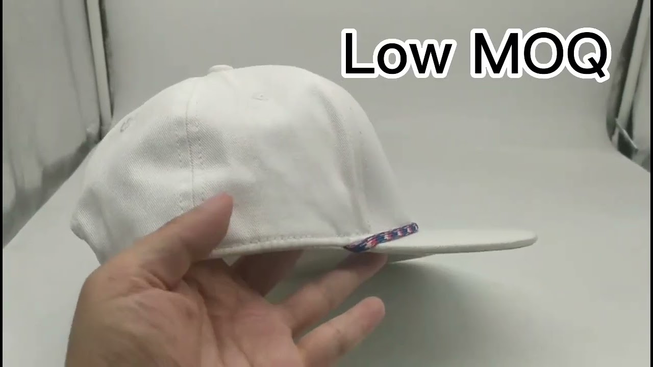 5 panel snapback cap with rope