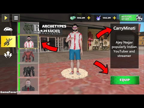 Rope Hero Vice Town (CarryMinati Robot Machine) Rope Hero 6.5 New Update Leaks - Android Gameplay HD