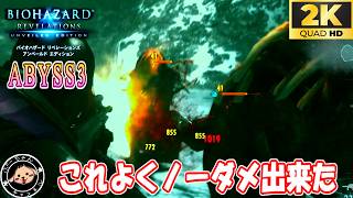 ABYSS4ノーダメ（グラトニーなし・オートローダーなし・武器ブーストなし） #バイオハザードリベレーションズ