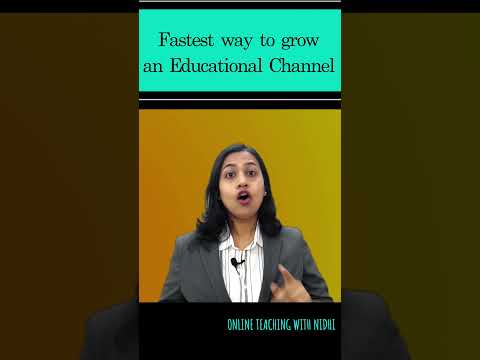 FASTEST Way to GROW an Educational Channel in 2023 🎯