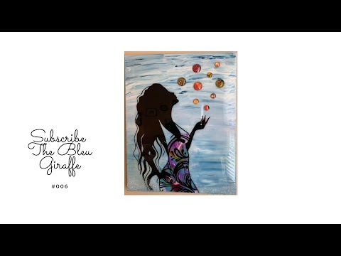 Bloom Cabochons #006  Pretty Lady #sheleeart #blooms #silhouette