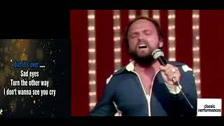 ROBERT JOHN - Sad Eyes (+Lyrics)