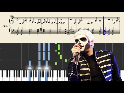 Mama - My Chemical Romance piano tutorial