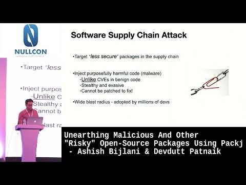 Unearthing Malicious And Risky OpenSource Packages Using Packj by Ashish Bijlani  Devdutt Patnaik