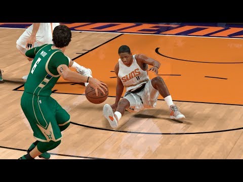 NBA 2K17 MyCareer - Breaking Brandon Knight's Ankles! (60)