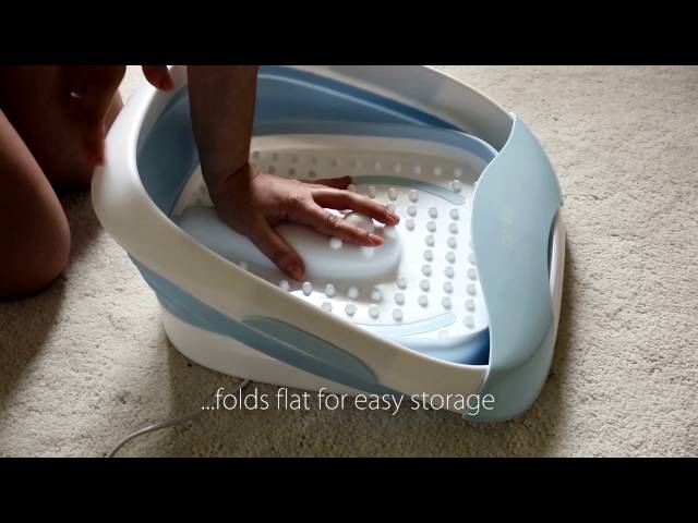 Video teaser for HoMedics Spa Foldaway Foot Spa FB 350