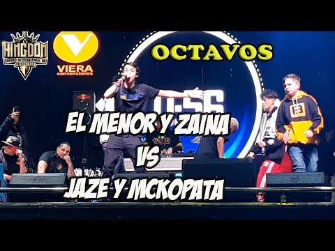 EL MENOR Y ZAINA VS JAZE Y MCKOPATA-Batallón en Kingdom