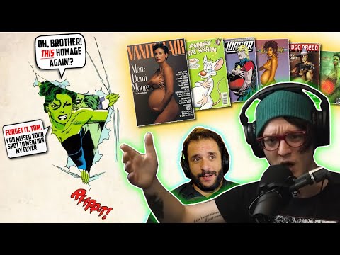 Comic Book Homage SO ICONIC That We Had to Talk About it... TWICE! // Vanity Fair Cover Homages