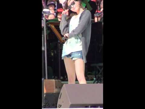 [Fancam] 110514 Taeyeon SNSD - Hoot, Gee @rehearsal