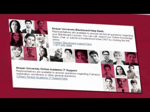 Strayer Support Services Help When You Need It