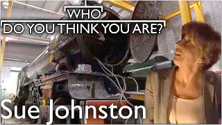 Sue Johnston Investigates Flying Scotsman Connection | Who Do You Think You Are video