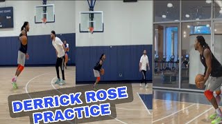 New York Knicks Derrick Rose Practice in Training Camp | D' Rose Work Out Update