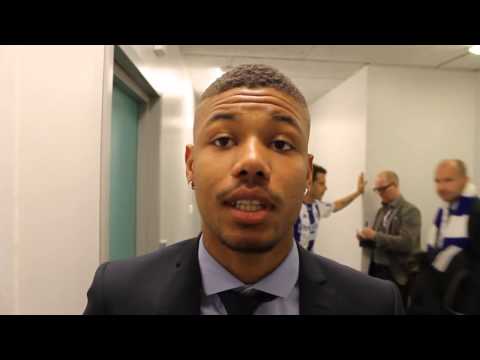 Mikael Dyrestam efter hemmamatchen mot Halmstad