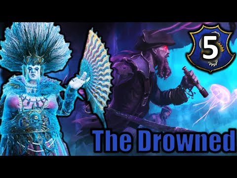 CYLOSTRA & THE TRAGIC TALES OF RIGOR MORTISON! - Total War Warhammer 2 Vampire Coast Campaign #5