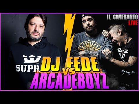 DJ FEDE al CONFRONTO in LIVE  con gli Arcade Boyz