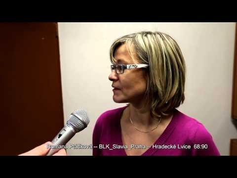 Romana Ptáčková BLK Slavia Praha:Hradecké Lvice 68:90