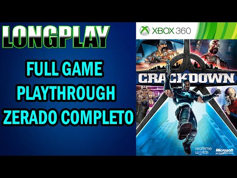 Longplay Crackdown [Xbox 360] Full Game Playthrough Zerado Completo