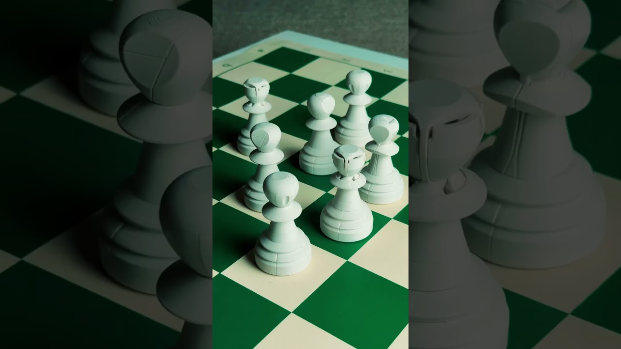 New chess pawns just dropped #chess #3dprinting #engineering
