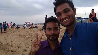 preview picture of video 'Chennai Marina Beach'