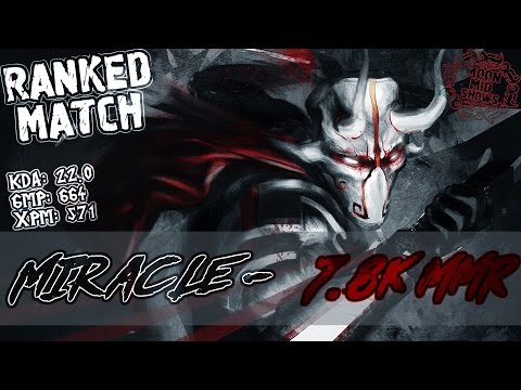 Miracle- Plays Juggernaut 7.8k MMR - Dota 2 - Ranked Match Gameplay