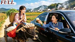 Starving Girl Rode Ox Cart to Find Mom💥Billionaire Gave Her Bun—Unaware She Was Long-Lost Daughter!