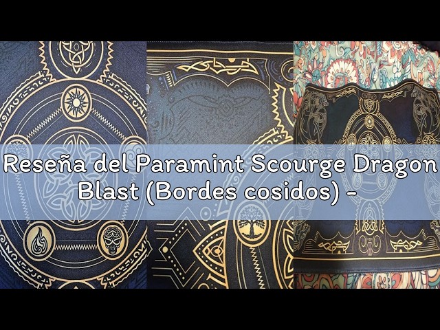 Vídeo relacionado con Paramint The Shadow and The Flame (Bordes cosidos) - Alfombra de Juego El Señor de los Anillos - Compatible con tapete de Juego Magic The Gathering - Juega a MTG, YuGiOh, TCG
