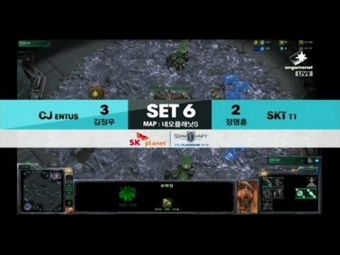 SPL [01.20] CJ vs SKT 6SET / Neo Planet S - Starcraft 2