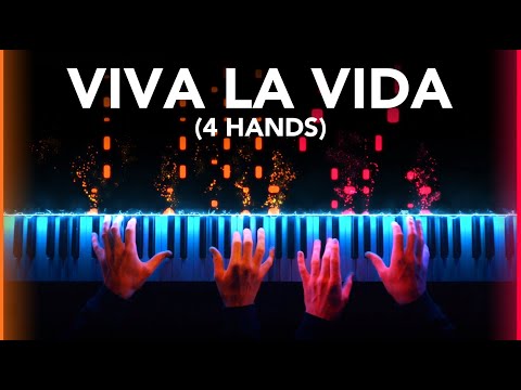 Coldplay - Viva La Vida (4 Hands) | Piano Cover by Brennan Wieland