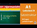 A1 Leksioni 9 Satzstruktur Stuktura E Fjalis Meso Gjermanisht O Gjerman