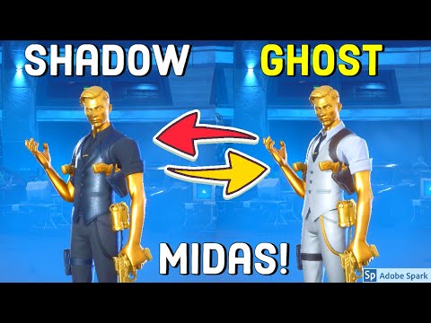 How To Unlock Shadow/Ghost Midas! - Unlock Midas Shadow/Ghost Style! - Fortnite