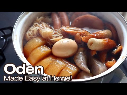 How to Make ODEN 🍢 (Japanese Stew) – Easy Japanese Home Cooking Recipe