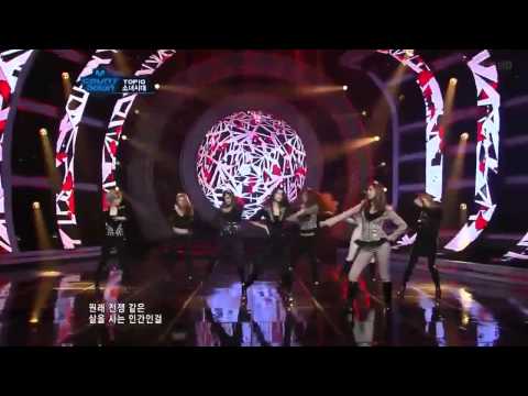 [Live - HD] 111110 SNSD - The Boys @ M! Countdown .