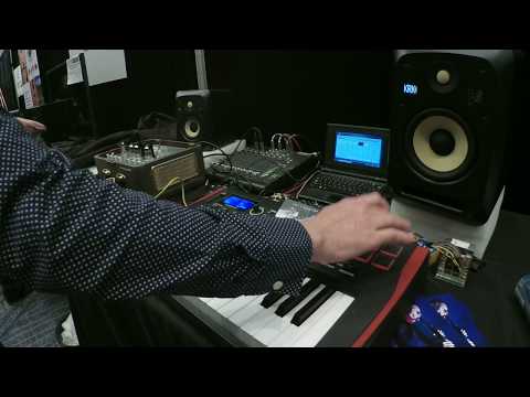 CHRT Tube Analog Synths!  Synthplex 2019  z28  Very quick look