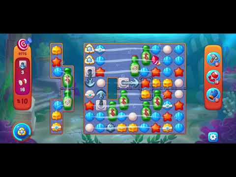 🎯 Fishdom 9775 Challenge Level + 💥💥🧨💣
