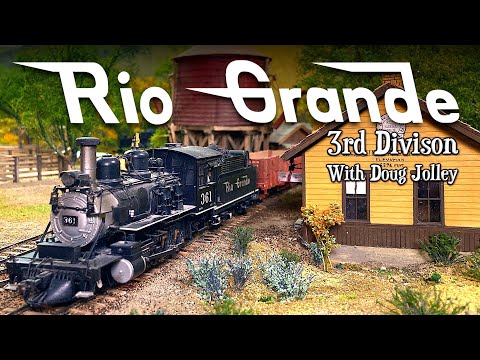 D&RGW 3rd Division Sn3 Layout Tour with Doug Jolley