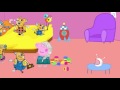 Five Little Peppa Pig George Ironman Jumping On The Bed Nursery Rhyme Pig House TV Spiderman