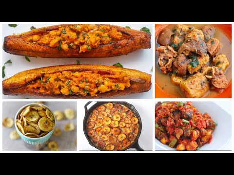 PLANTAIN | FIVE WAYS TO ENJOY PLANTAIN | PLANTAIN RECIPES