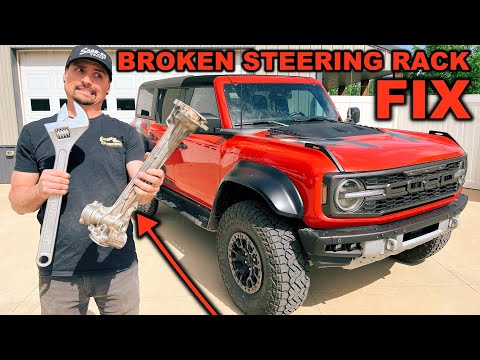 Broken Ford Bronco Steering Rack?! Here's HOW TO FIX IT!