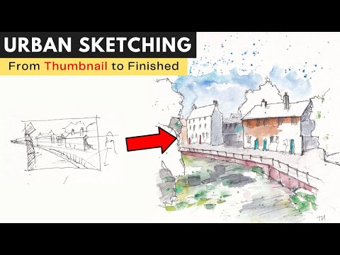 Urban Sketching Made Easy - Step By Step Guide - Let's Start TODAY!