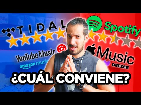 Probé y califiqué TODOS los servicios de música | ¿Cuál es el mejor?🤔🤔🤔