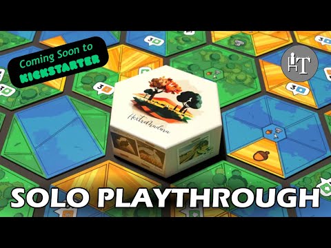 Hextremadura - Solo Playthrough- 18 Hex Games Collection KS Preview