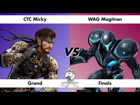 SCS #4 Grand Finals - CTC Micky (Snake) Vs. WAG Magitron (Dark Samus)