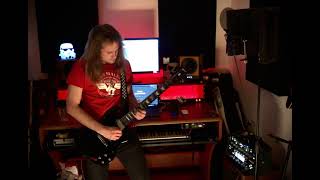 Hardline -Rhythm of a red car - Cover - Gibson SG 7 String
