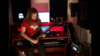 Hardline -Rhythm of a red car - Cover - Gibson SG 7 String
