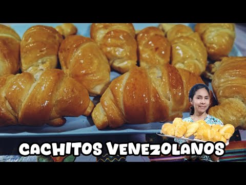 Cómo hacer Cachitos Venezolanos caseros receta fácil